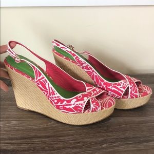 Lilly Pulitzer - espadrilles sz 10